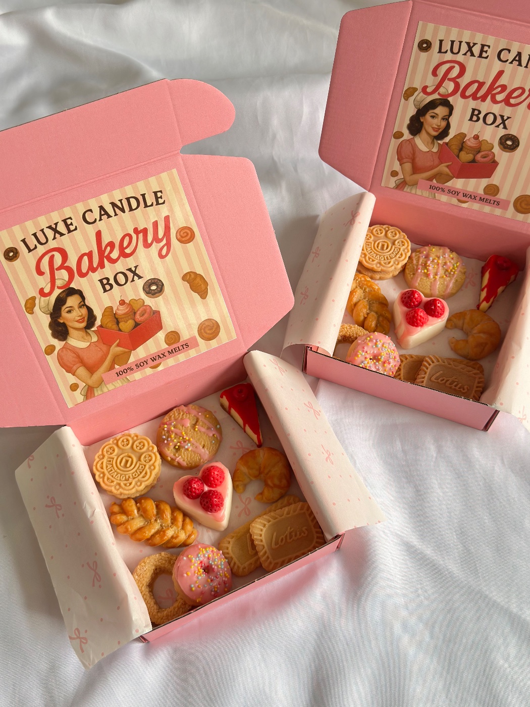 Classic Pink Bakery Box